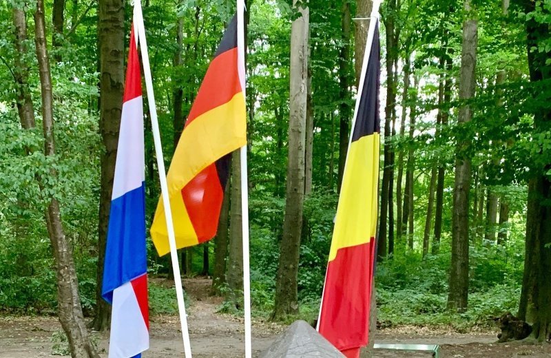 The point of three countries