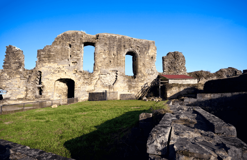 Castle ruin and Velvet Cave Valkenburg